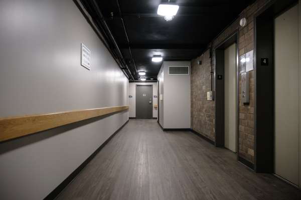 Photo of A renovated hallway from a MetroRock housing location.